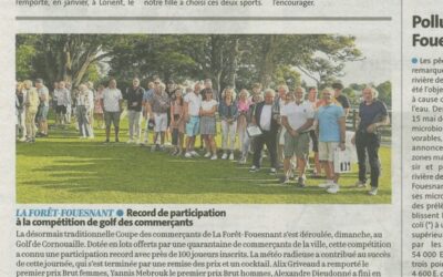 Record de participation à la compétition des commerçants de la Forêt-Fouesnant