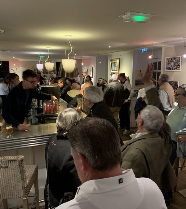 Pot d’accueil des nouveaux membres : une soirée conviviale au golf